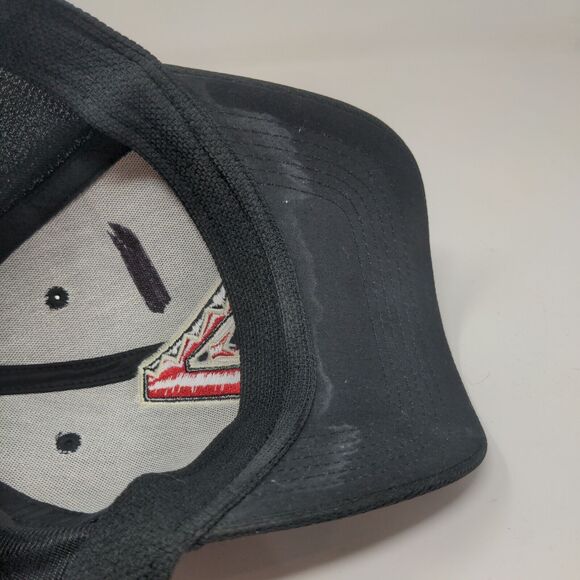 Team MLB Men's Arizona Diamondbacks Strapback Hat Black OSFM Embroidered Logo - Picture 11 of 12